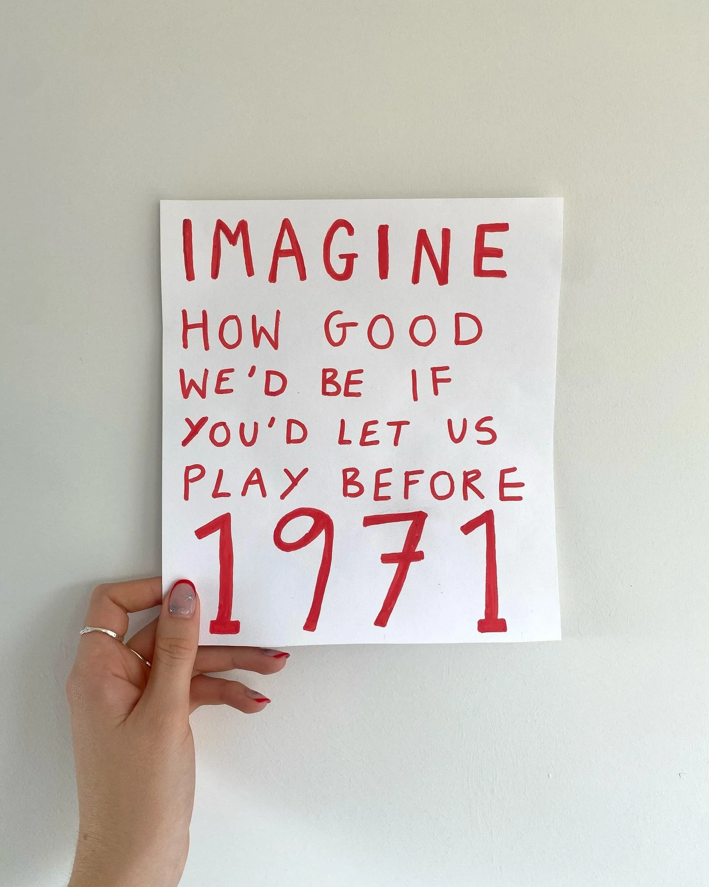 Success against a backdrop of misogyny, aka The Female Experience 

#lionesses