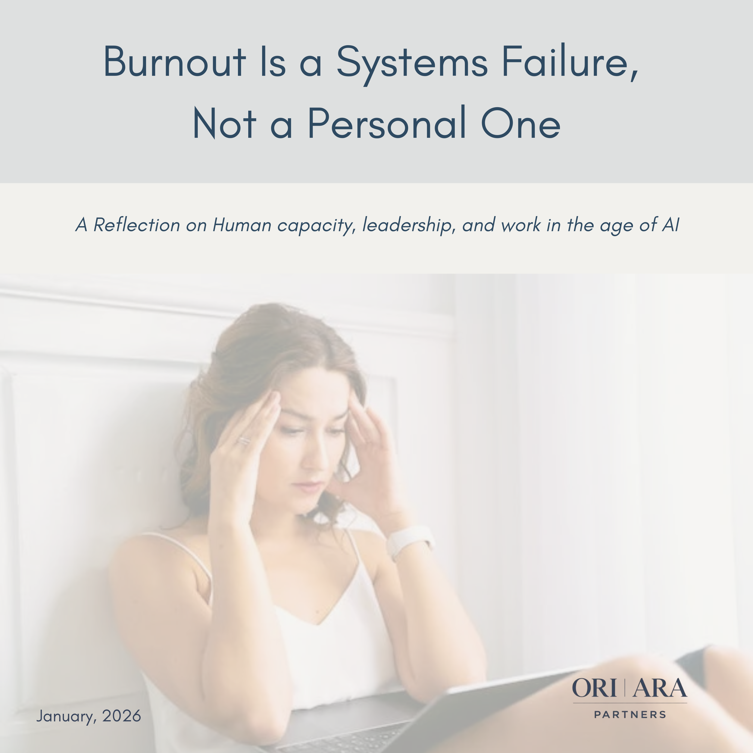 Burnout Is a Systems Failure, Not a Personal One