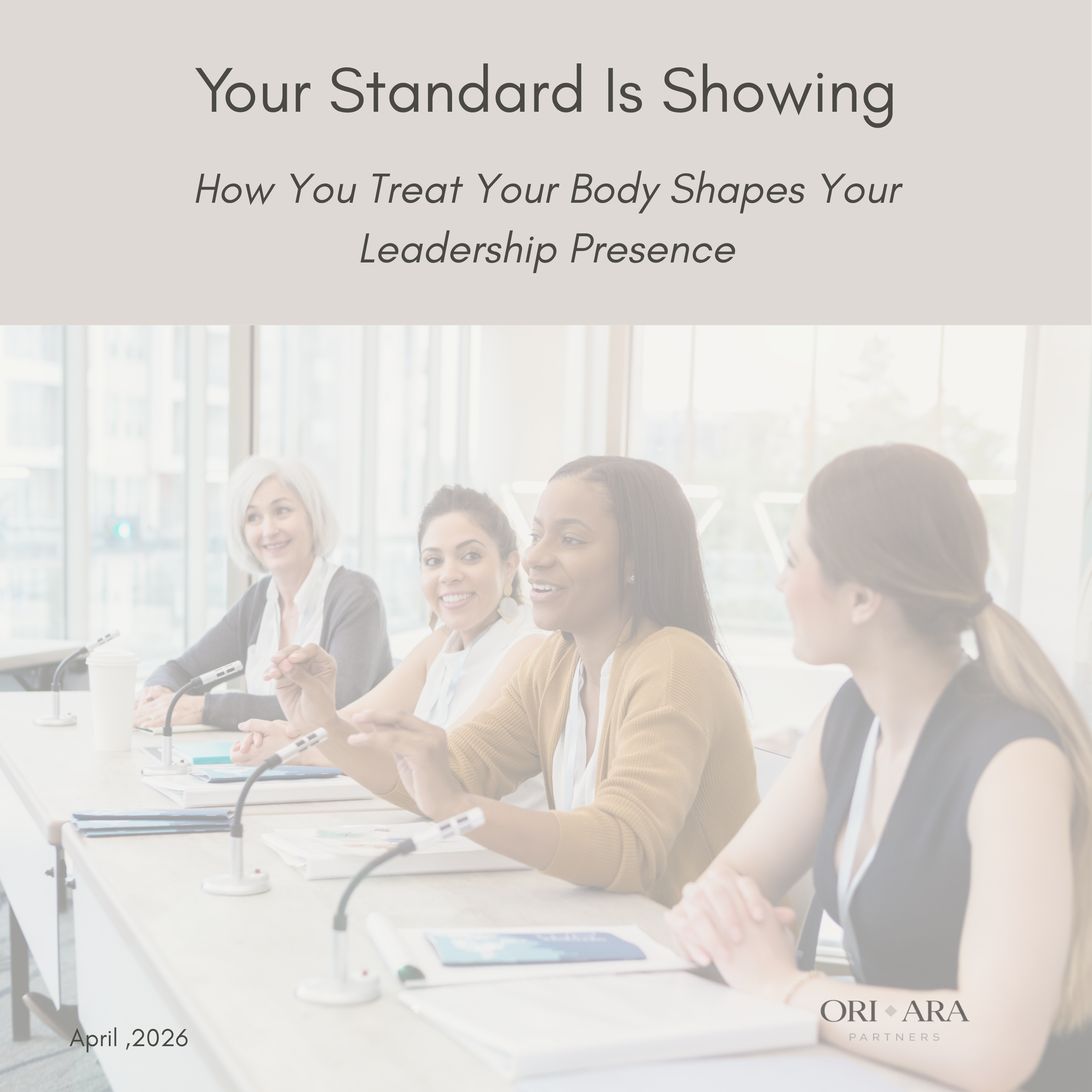 Your Standard Is Showing