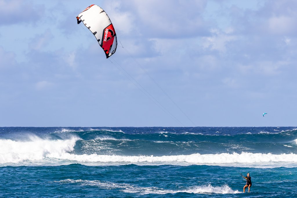 Kite Surfer in Maui by Ibach808
