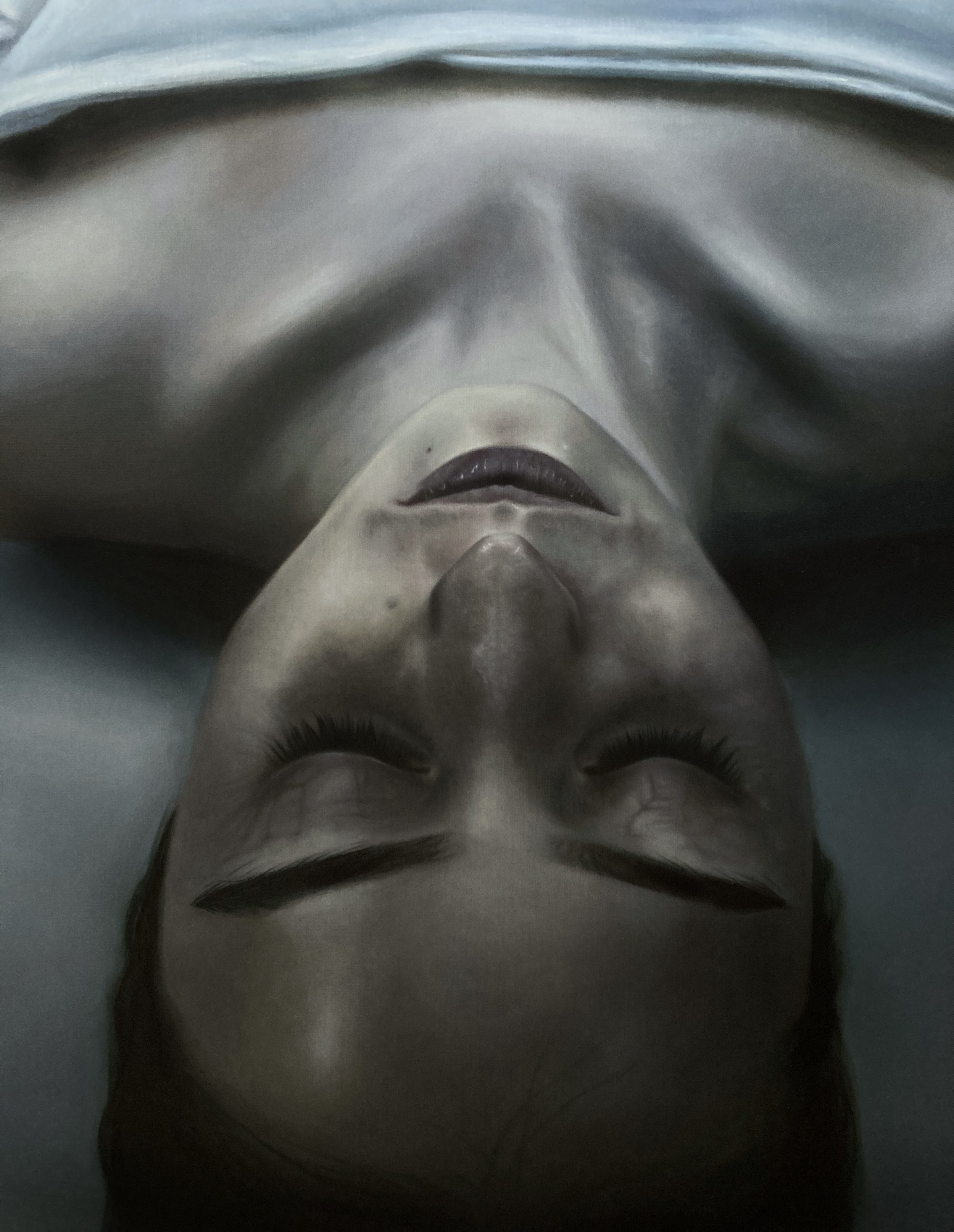 'Momento Mori ll', Oil and Acrylic on canvas, 2022