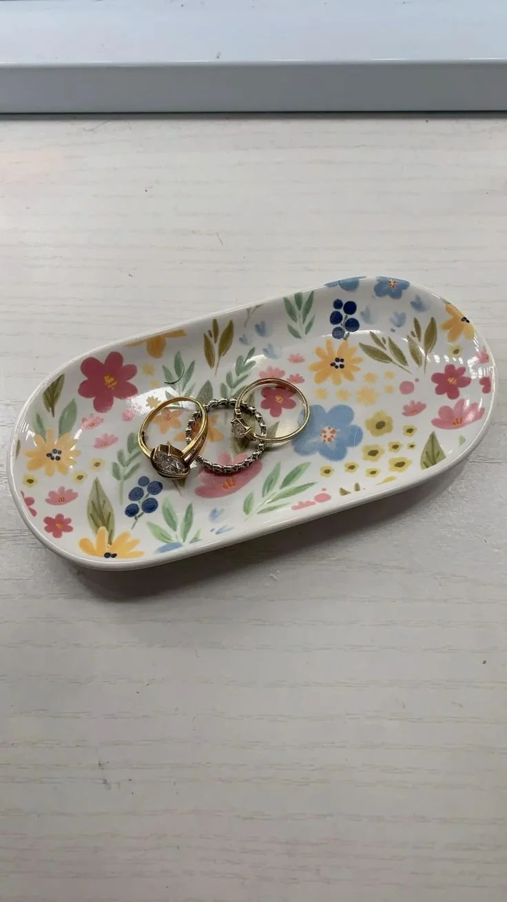 JEWELLERY DISH DECORATING + LUCKY DIP