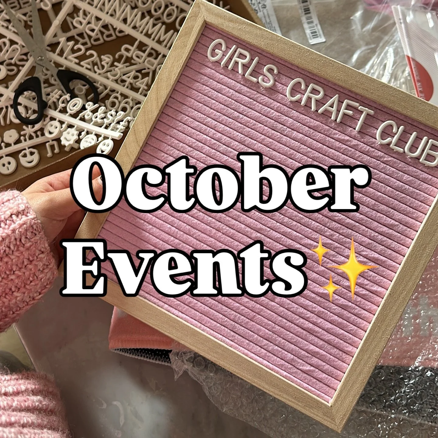 October is our busiest month yet! We&rsquo;ve already hosted scrapbooking, pottery painting and a charity card making event - and we still have so much to come! Book yourself in to learn crochet or to make your own jewellery or keychain. Have you eve