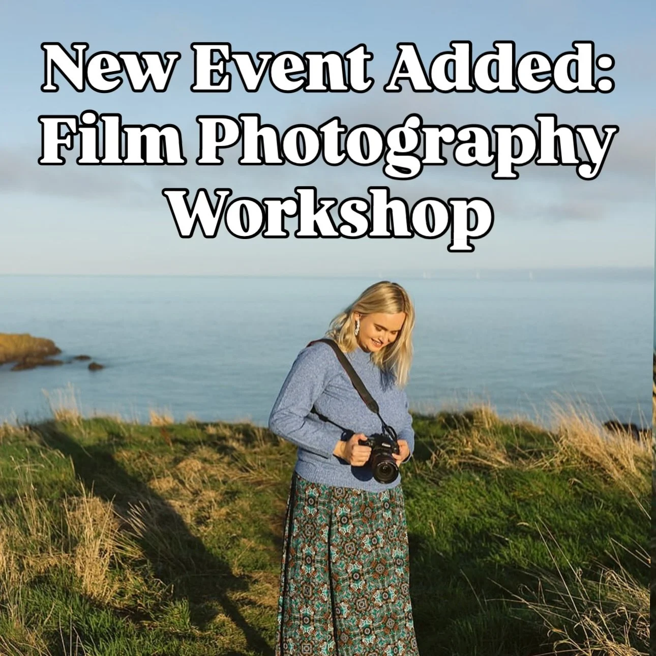 🍂 Autumn Film Workshop with Cara 🍂
Come and join Cara for a beginner-friendly film photography workshop on Sunday, October 26th! 📸

All cameras, film, and development are provided &mdash; so all you need to bring is your curiosity 💛

We&rsquo;ll 