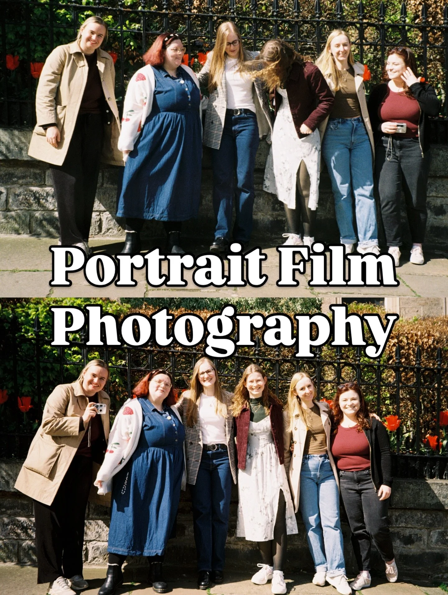 The girls took to Stockbridge with @caradavidsonphotography to learn the basics of portrait photography on film first hand with their own cameras and the photos we got back from the lab are just so wholesome 🥰🥹 it was a perfect day with mild weathe