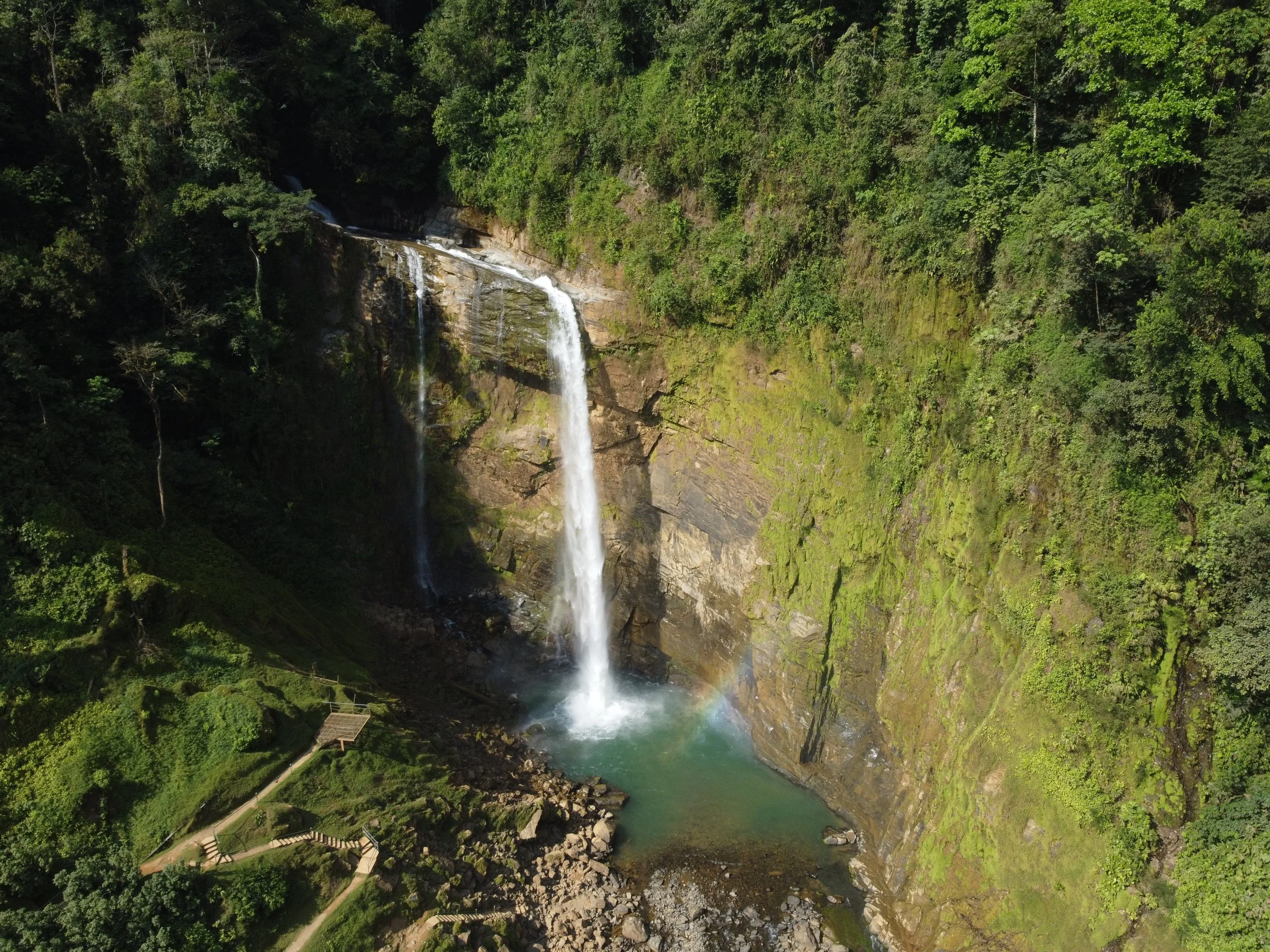 Eco Chontales waterfall - less known but impressively refreshing