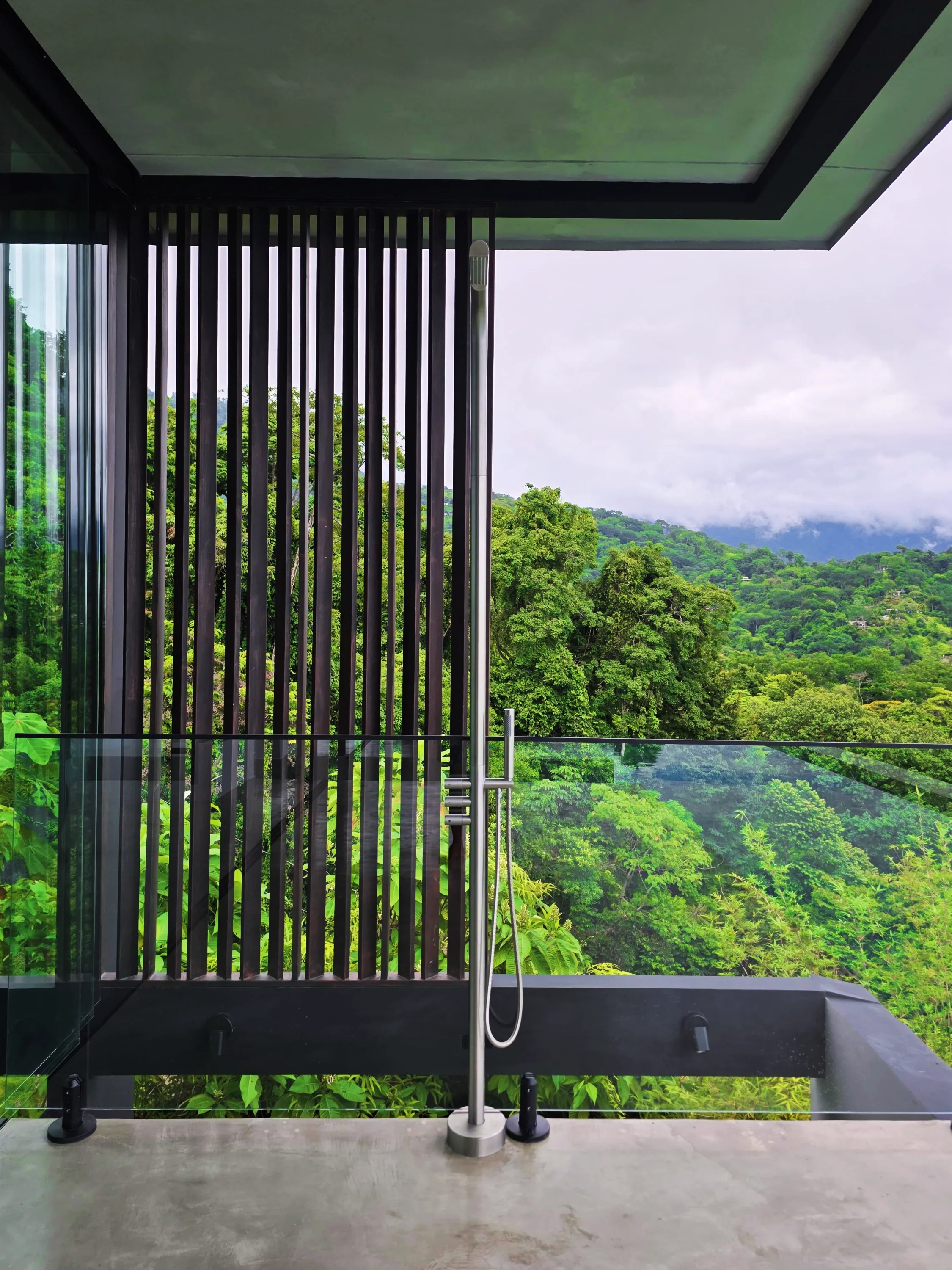 Shower in the sky, almost