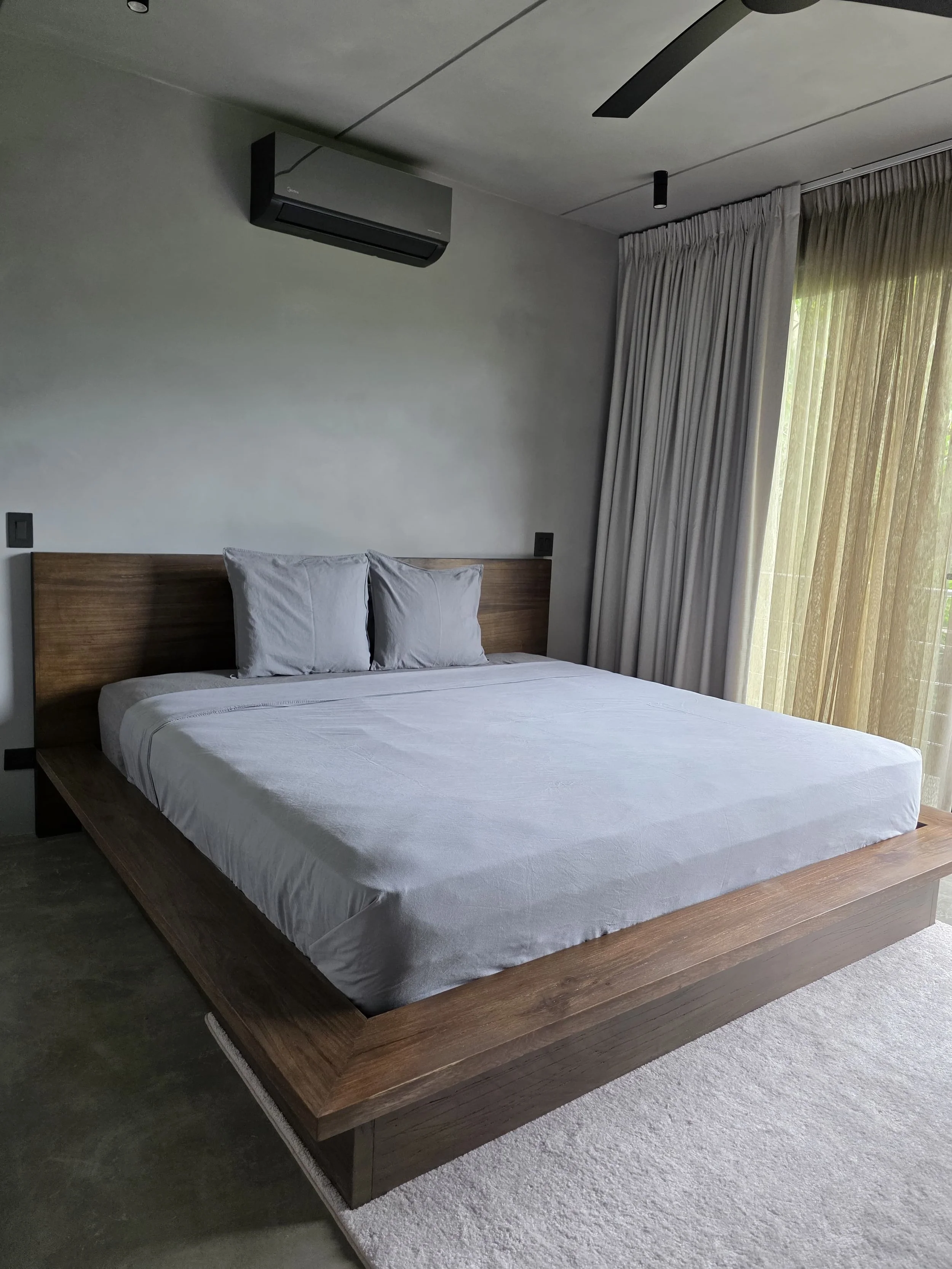 The second of the two guest bedrooms