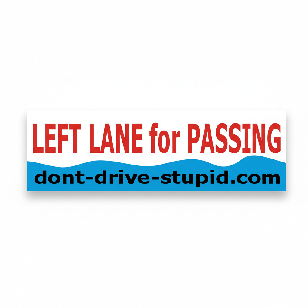 Left Lane for Passing