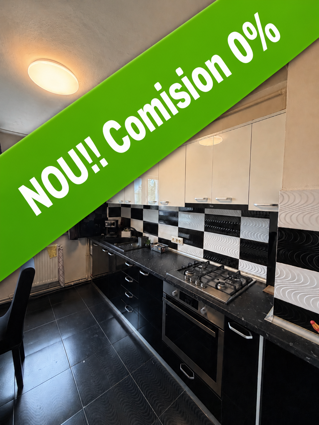 NOU!! Apartament living+ dormitor, str George Cosbuc, etaj 2