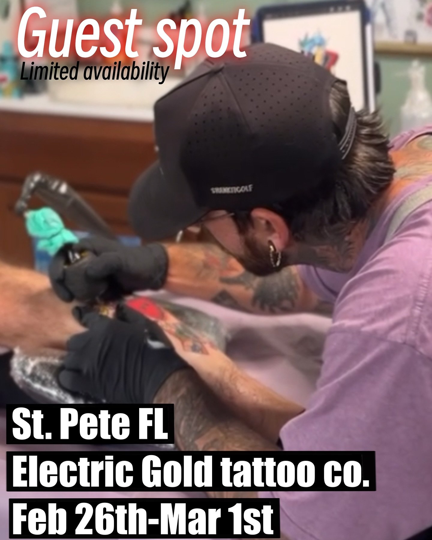 I’ll be at @electricgoldtattooco at the end of this month! I have some spots available! Can’t wait to tattoo next to the amazing artists here. Let’s make something cool! Message me to secure a spot. You’re idea or mine.
.
Rea