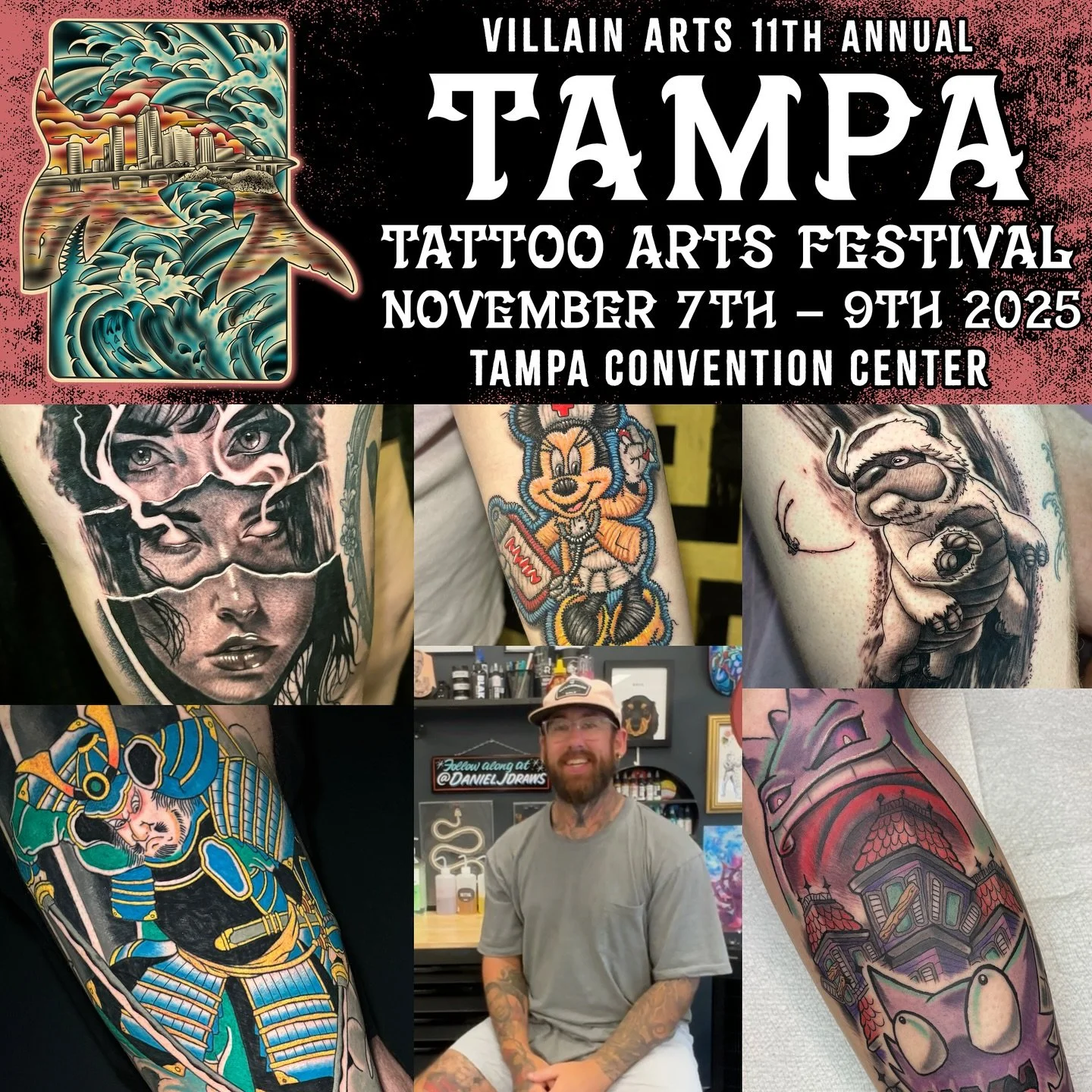 This weekend! Come hang out with us! Me and the amazing @johennadesign will be sharing a booth! Let&rsquo;s make some cool shit!
.
I still have some time available if you are interested in booking or I&rsquo;ll have a ton of designs available for wal