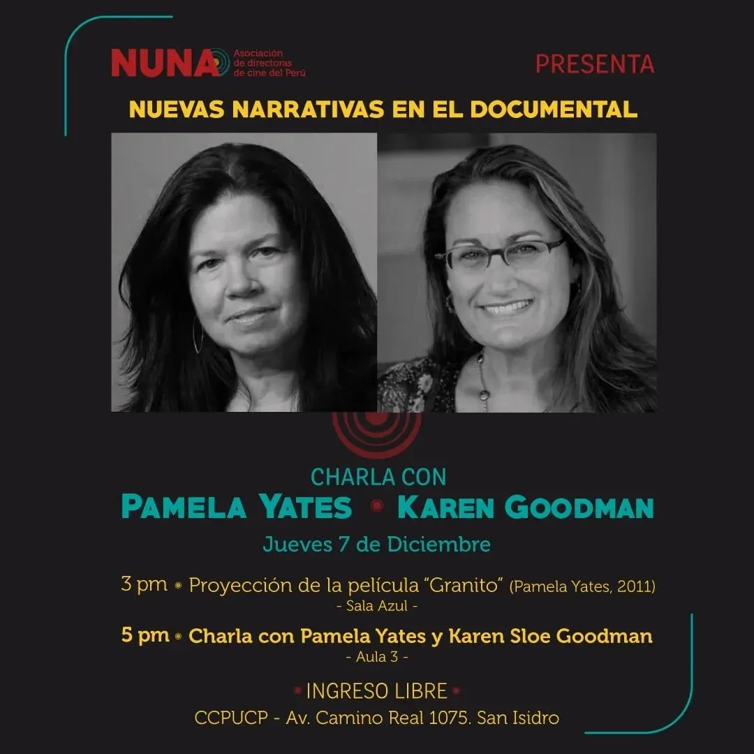 proyección de ¨granito¨ + charla con pamela yates y karen woodman