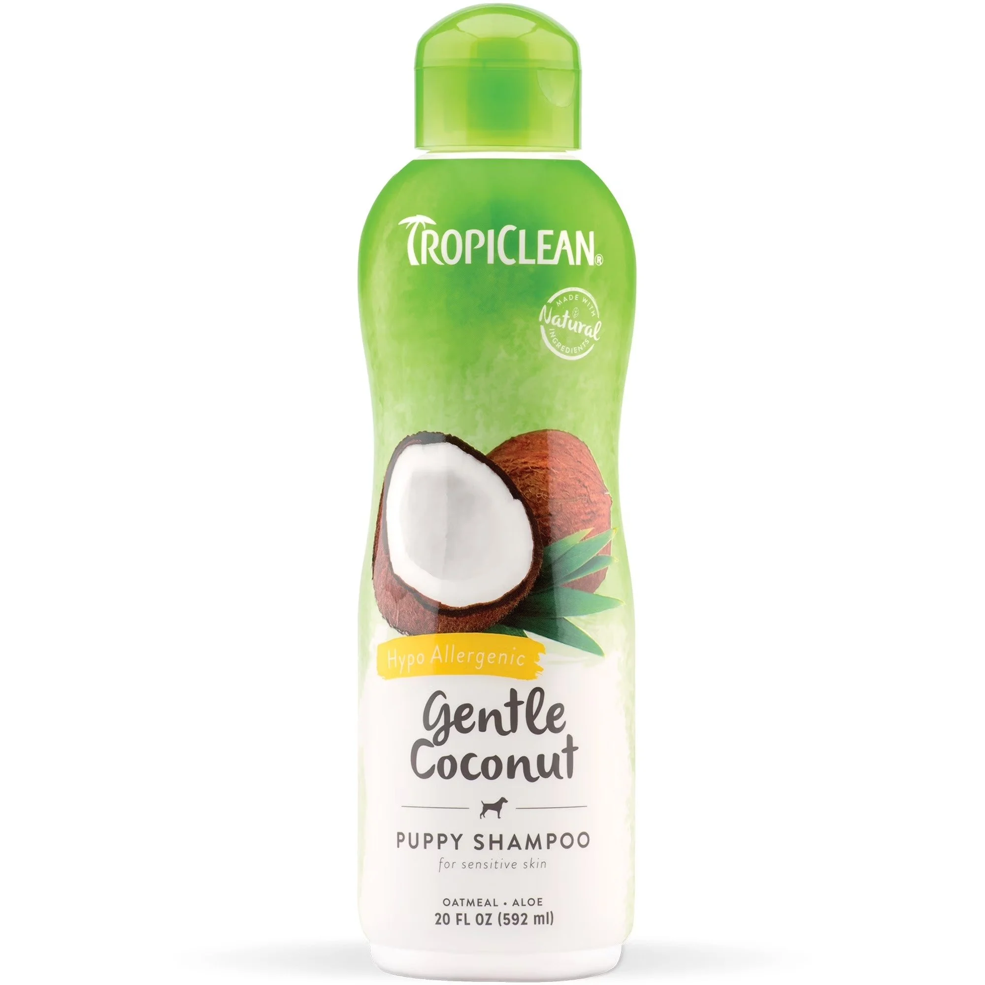 TropiClean Gentle Coconut Hypoallergenic Puppy and Kitten Shampoo - 1ea/20 fl oz