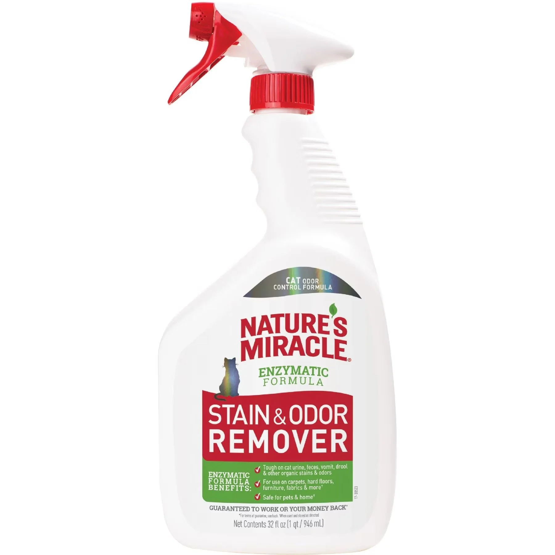 Nature's Miracle Just for Cats Stain  Odor Remover - 1ea/32 fl oz