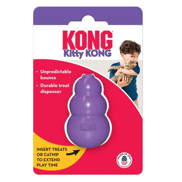 KONG Kitty Catnip Toy - Purple, 1ea/One Size