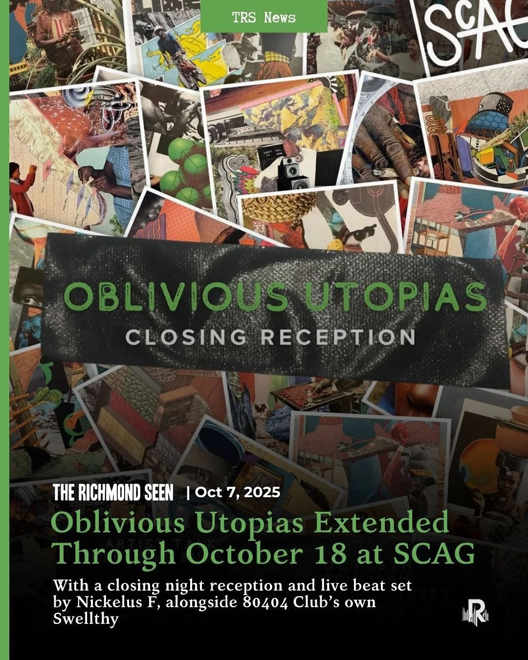 Ford, who recently presented &ldquo;A Tribe Called Stress&rdquo; at the Affordable Art Fair in NYC (@affordableartfairnyc), continues his multidimensional exploration of texture, and memory through collage. The debut solo exhibit by Richmond producer