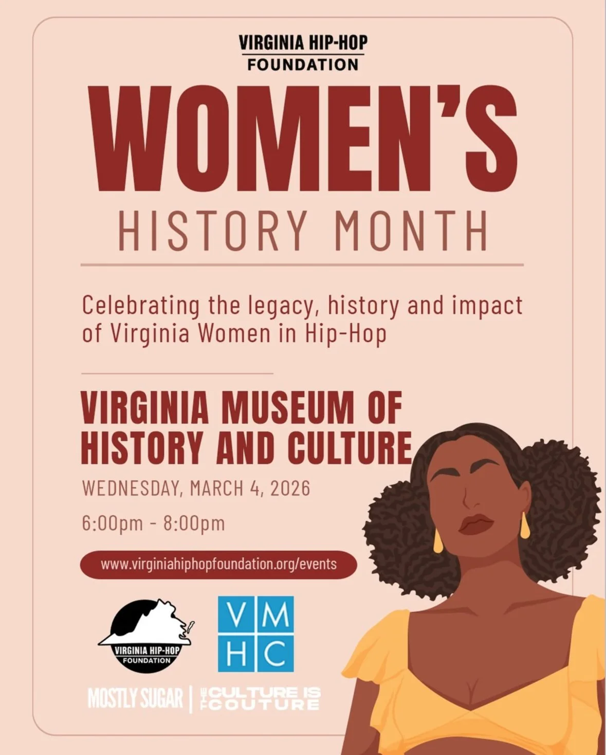 Women’s History Month with Virginia Hip Hop Foundation