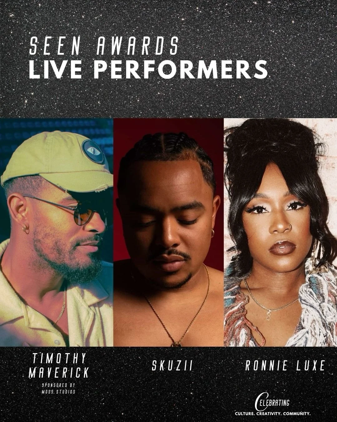 Live Performance Announcement 📣

We&rsquo;re excited to FINALLY announce the full lineup for the inaugural 2026 SEEN Awards, on Thursday, April 16th.

If you thought this event would happen without music, you&rsquo;d be mistaken. In this cultural la