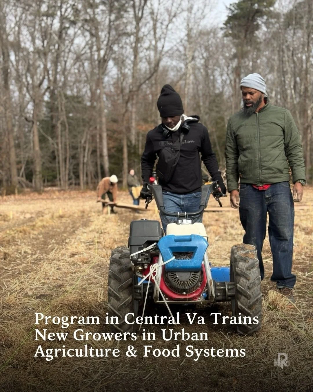VARINA, Va &ndash; Through the Urban Farm Fellowship Program, participants became eligible for land stewardship at Duron Chavis&rsquo; most recent conquest, the Runnymeade Community Farm. Runnymeade is a 20 acre community farm in Varina, VA. The Rich