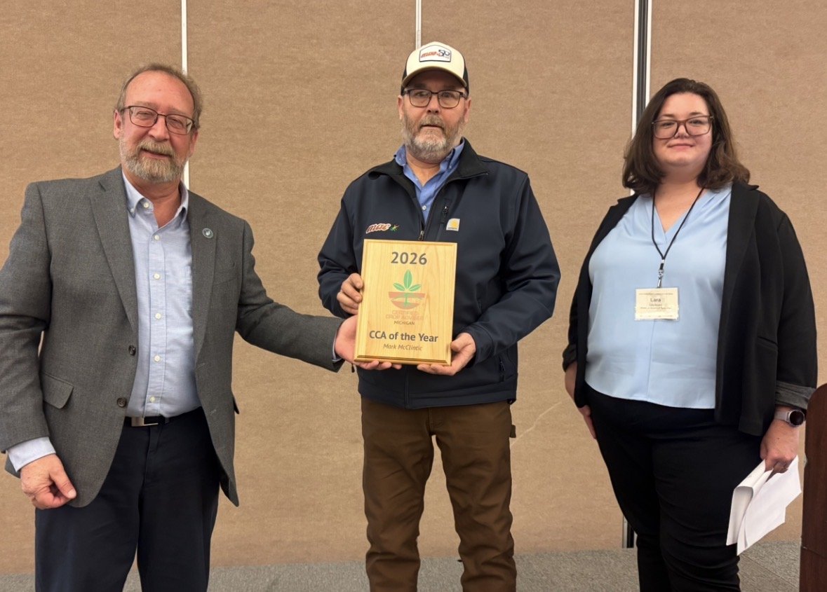 Michigan Certified Crop Adviser (CCA) Program Names Mark McClintic as First-Ever Michigan CCA of the Year