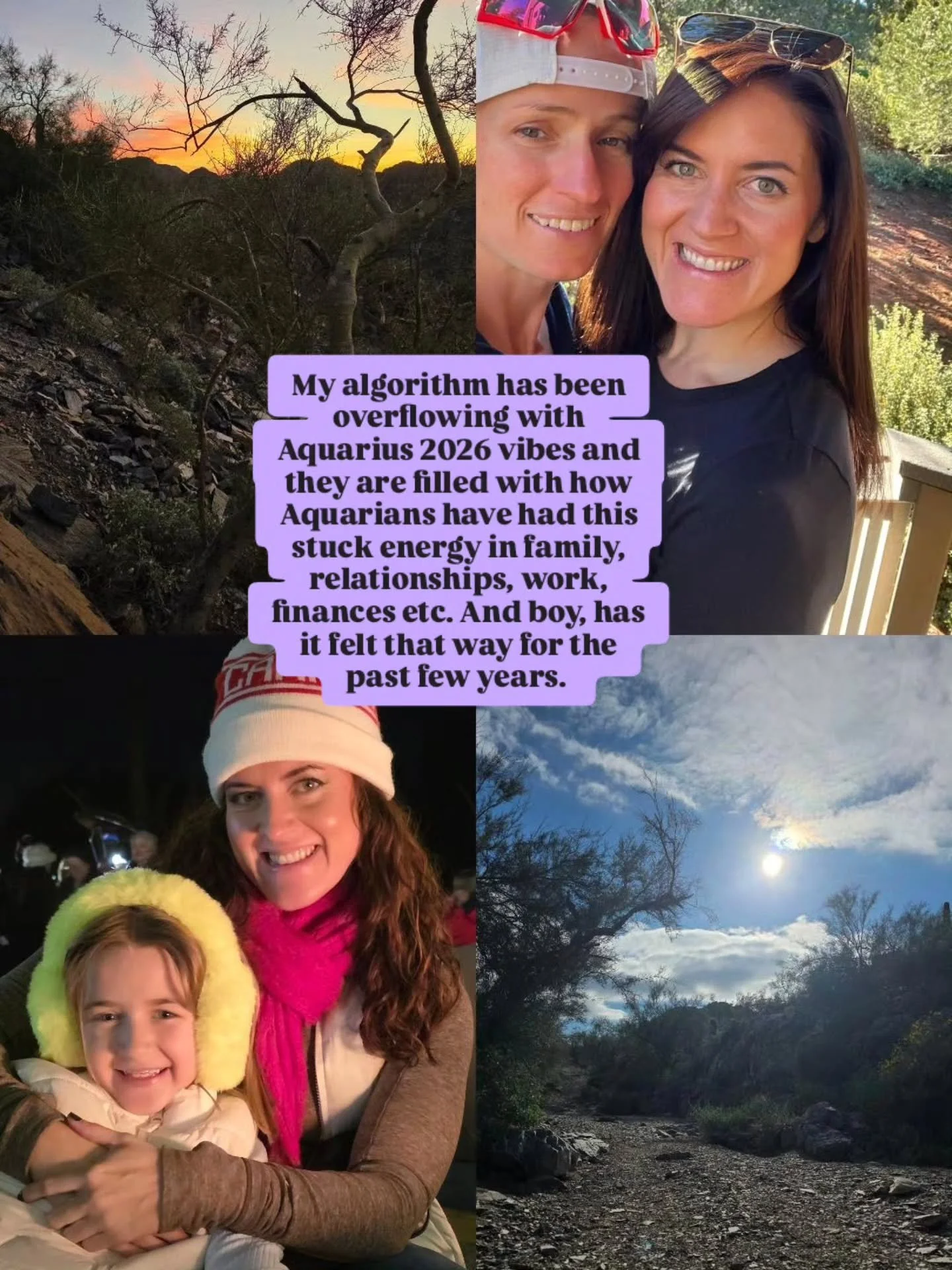 An Aquarius girl ready for 2026 and her 40th year ✨️💕🔮♒️