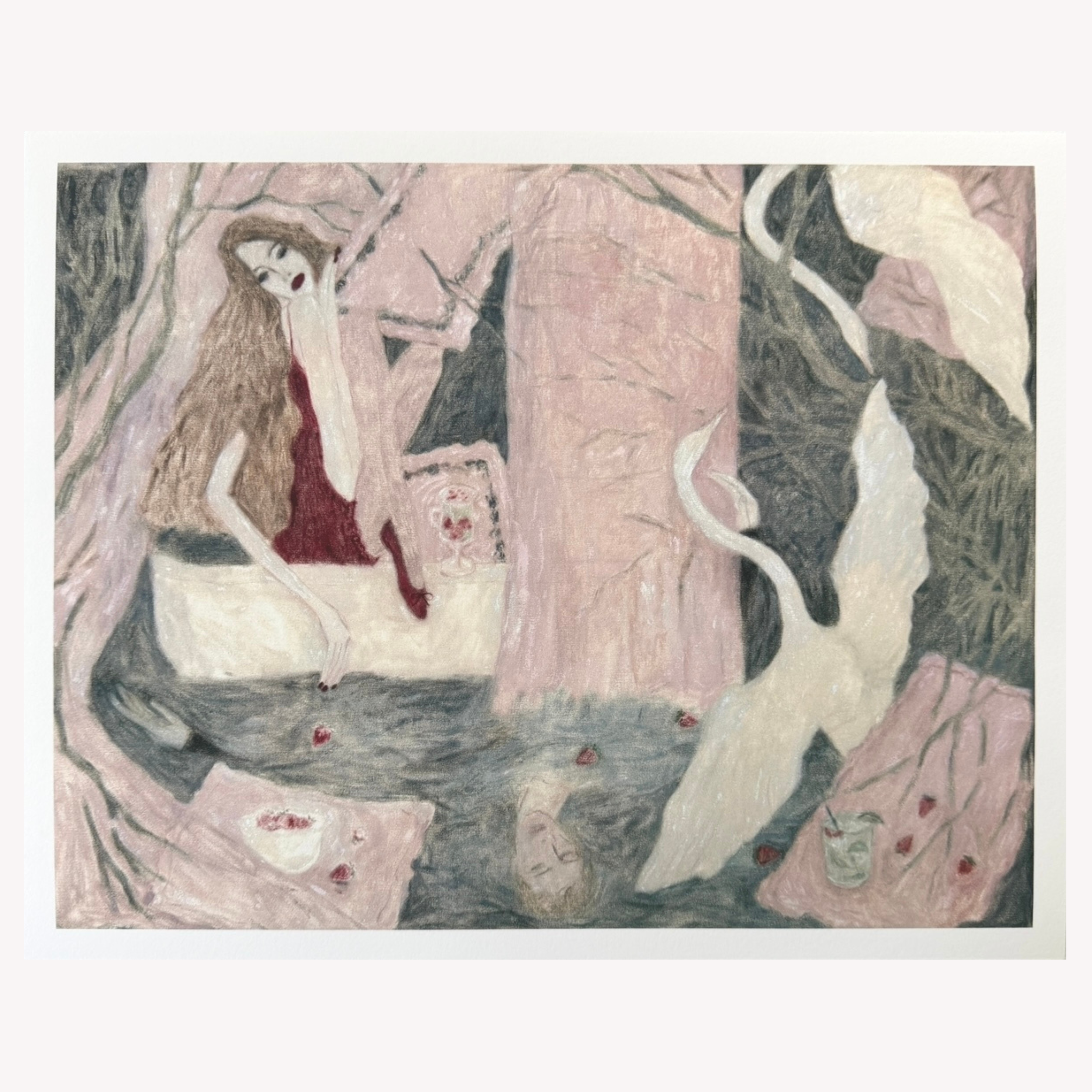 « Swan Song » Fine Art Giclée Print