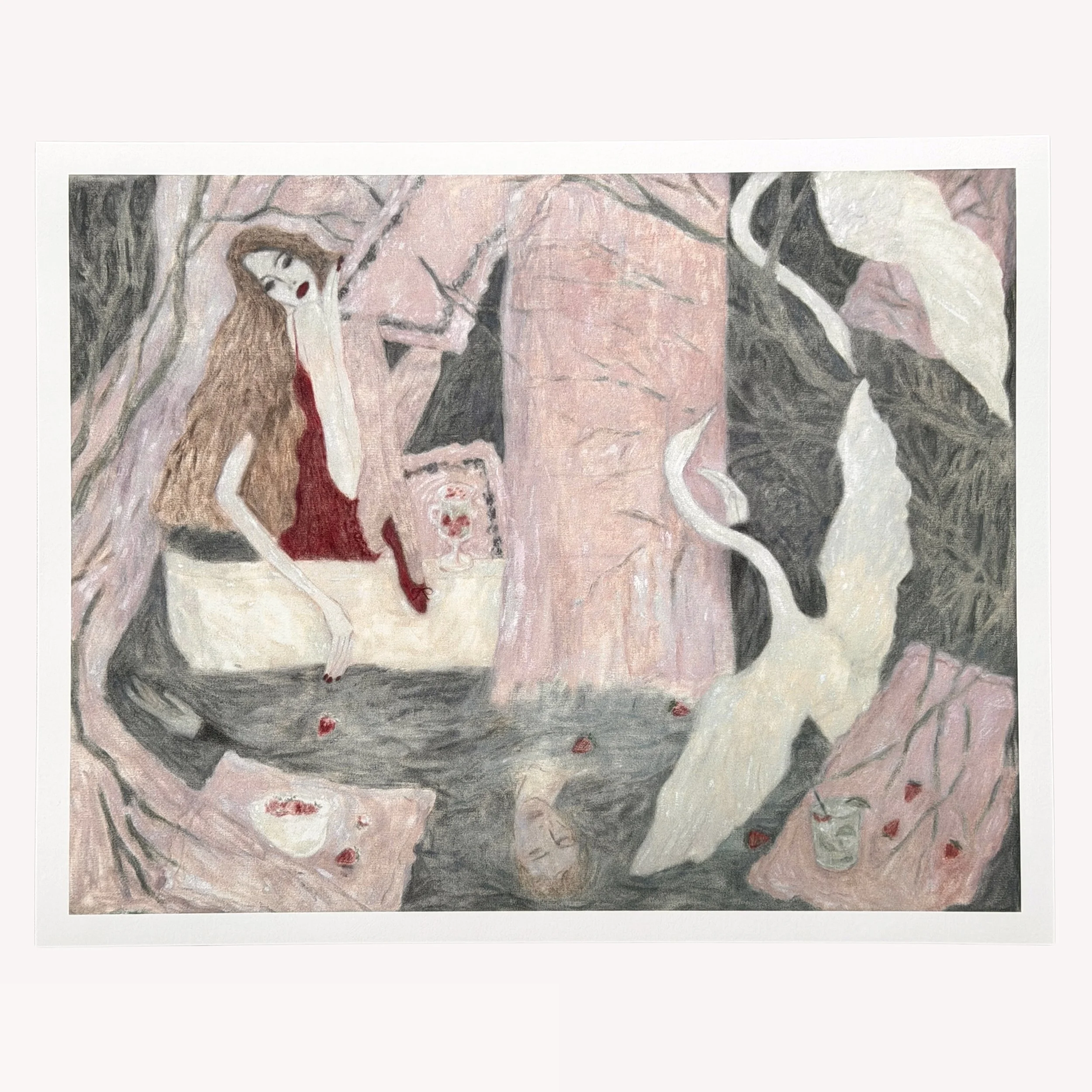 « Swan Song » Fine Art Giclée Print