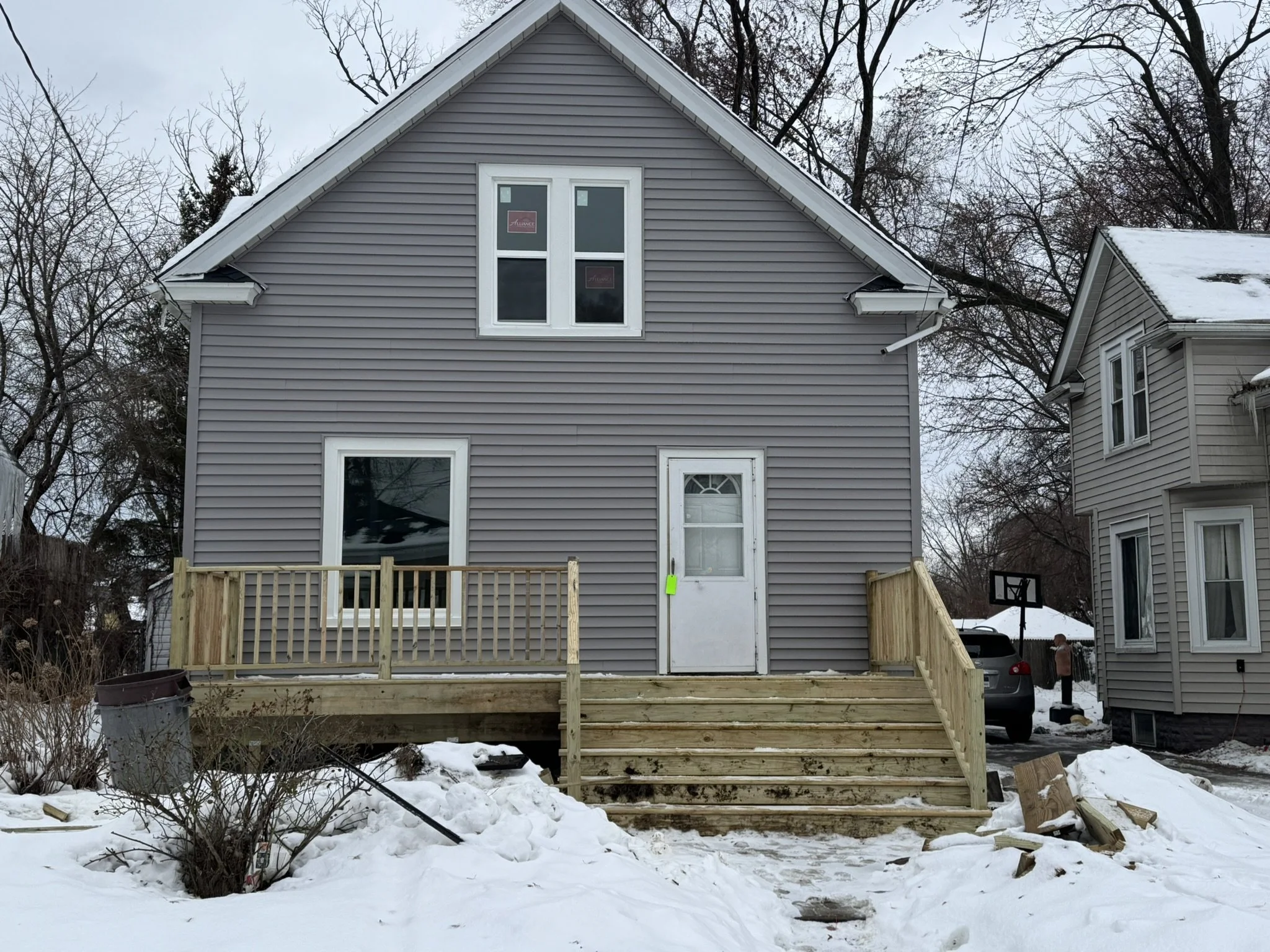 New custom deck built in Kenosha.