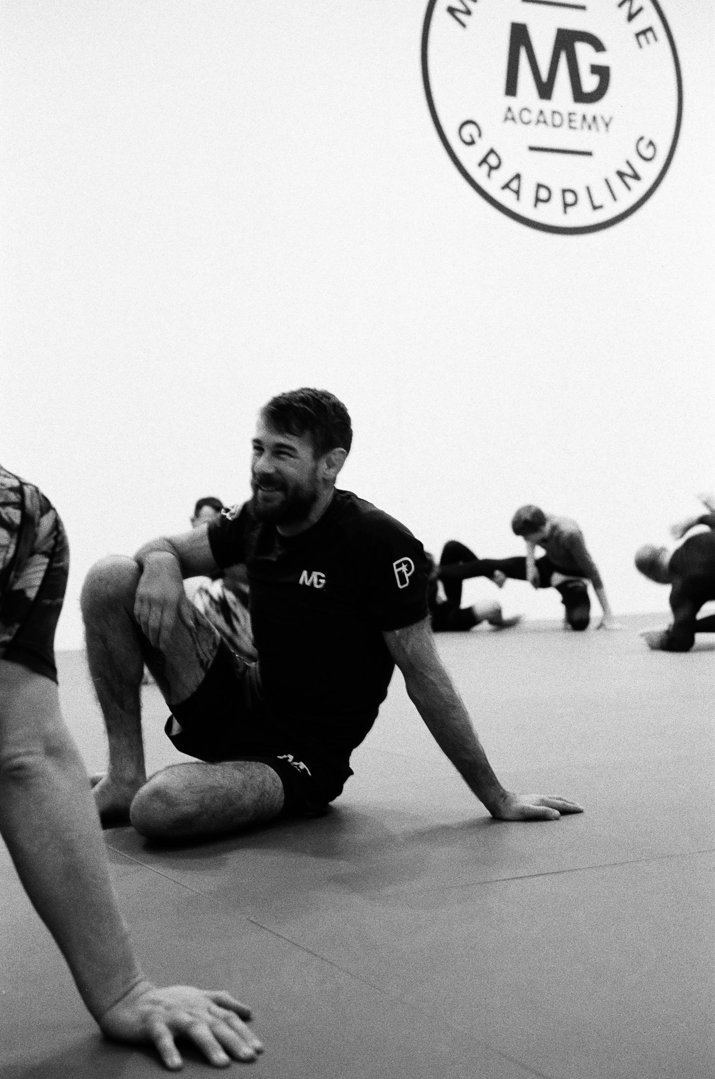 BJJ training session at Melbourne Grappling Academy in Moorabbin.