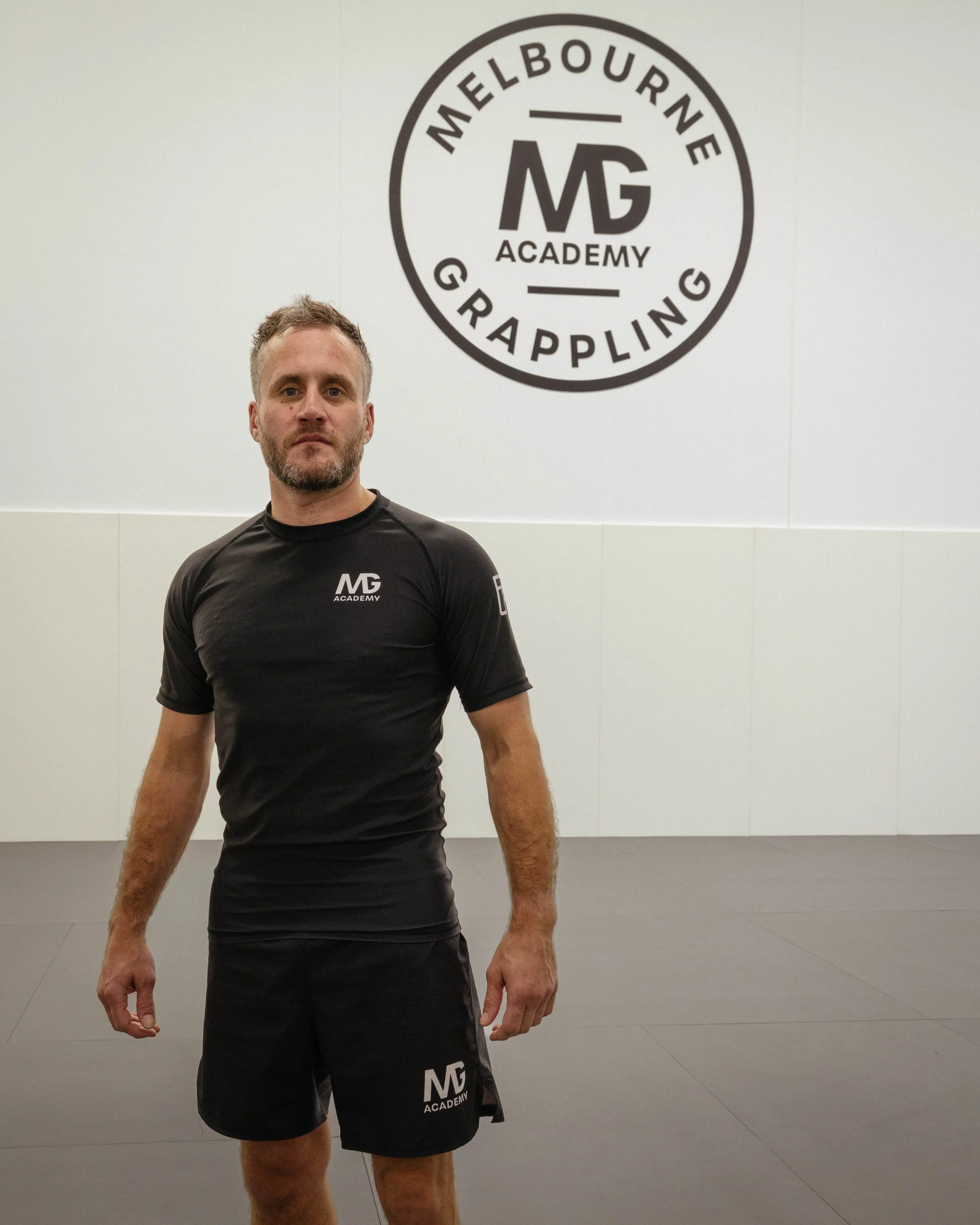 BJJ competitor at Melbourne Grappling Academy in Moorabbin.