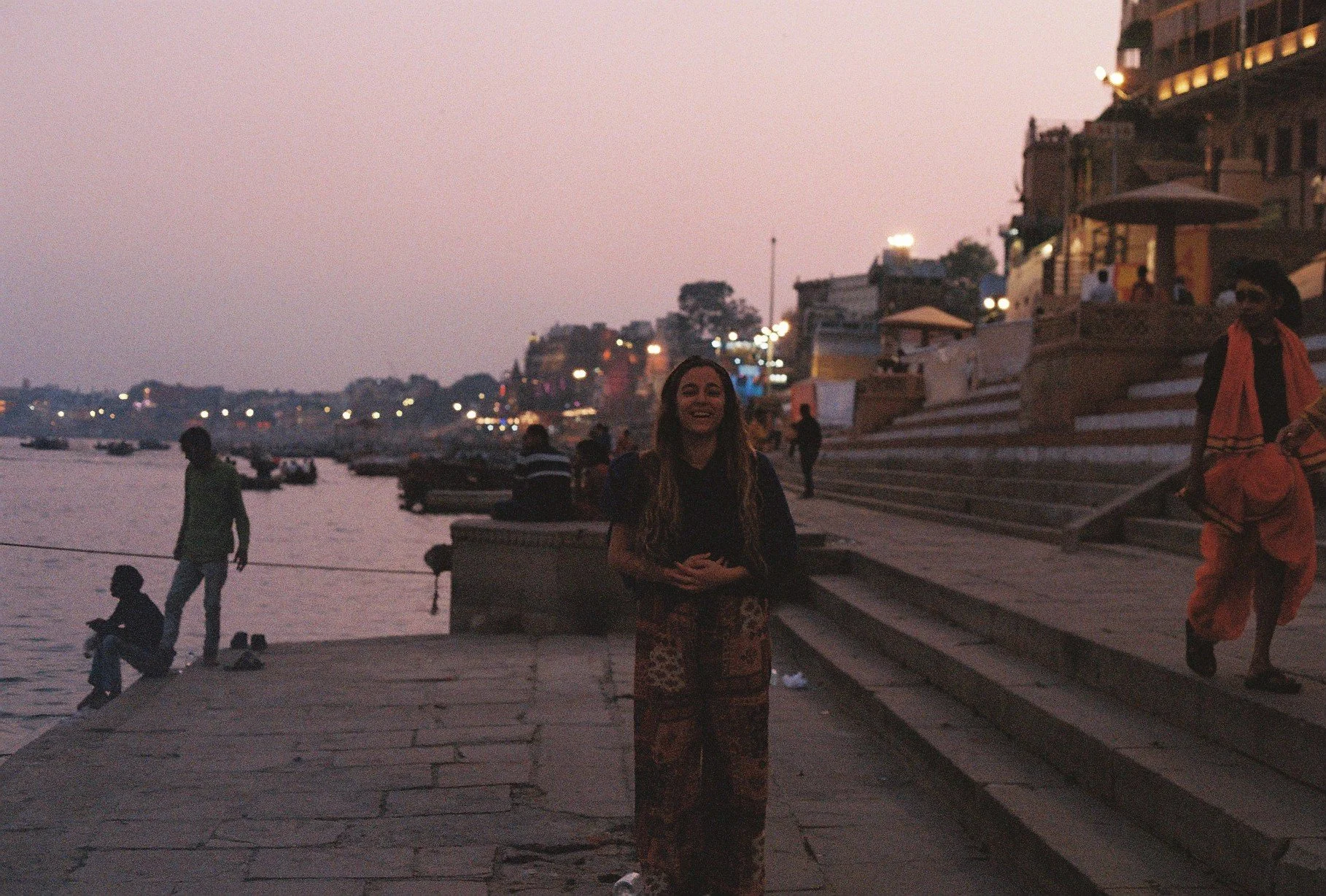  The Girl by the Ghat, Benares 