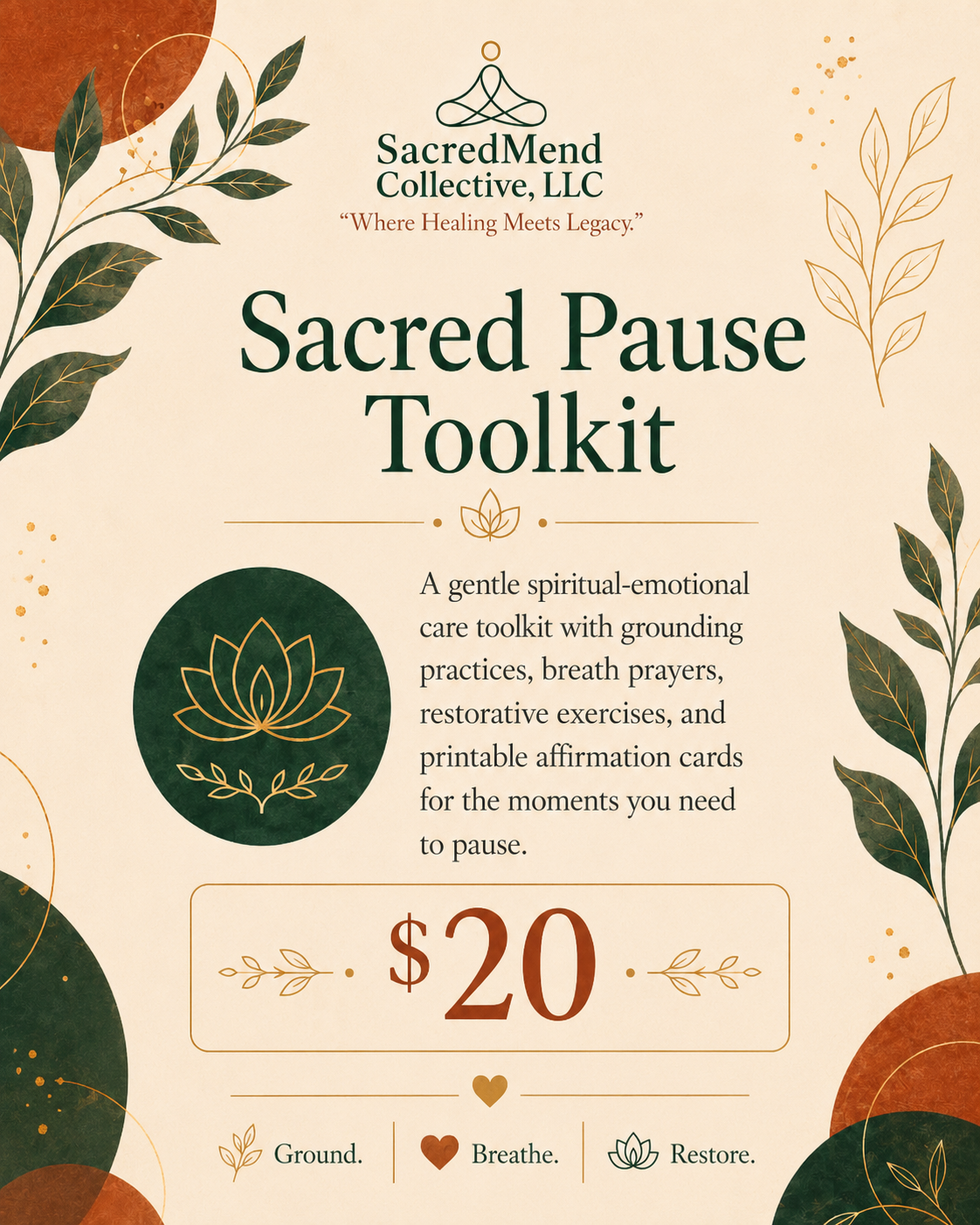 The Sacred Pause Toolkit — Essential Edition
