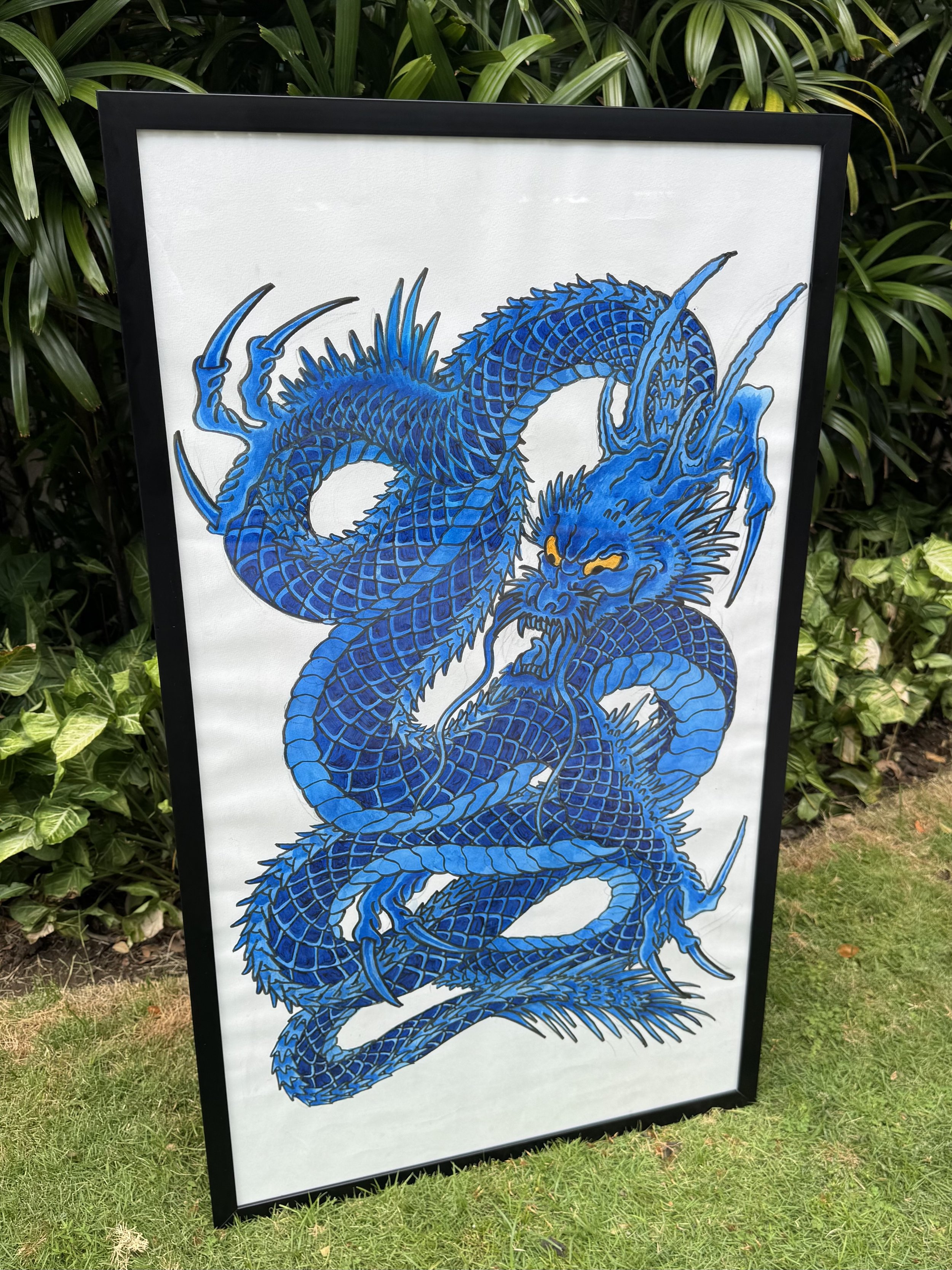 Blue Dragon Scroll
