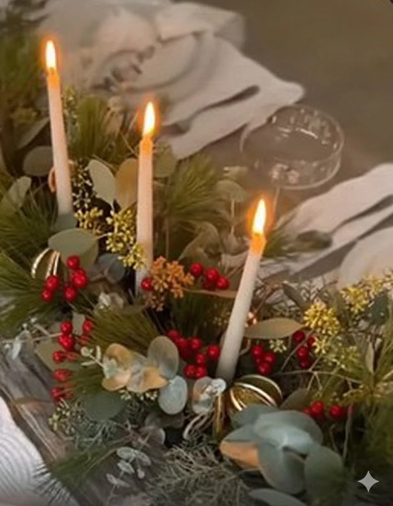 Christmas Centrepiece Sage FRONT IMAGE 3 with berries.jpg