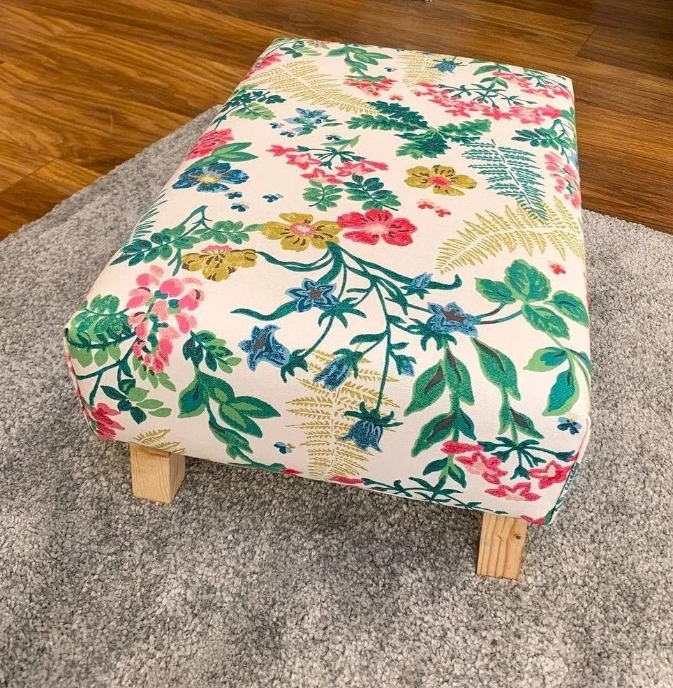 Beginners' Upholstery Workshop - Make A Funky Footstool! Feb 2026