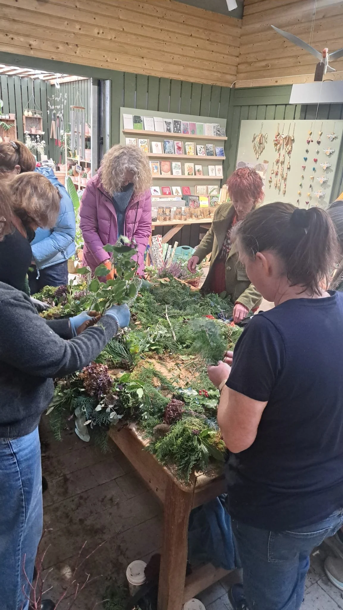 Ladies Xmas Wreath MAking.jpeg