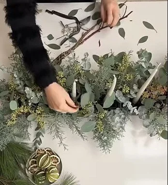 Christmas Centrepiece Sage green 9.jpg