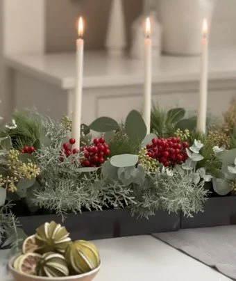 Christmas Centrepiece Sage green MAIN image 3 red berries.jpg
