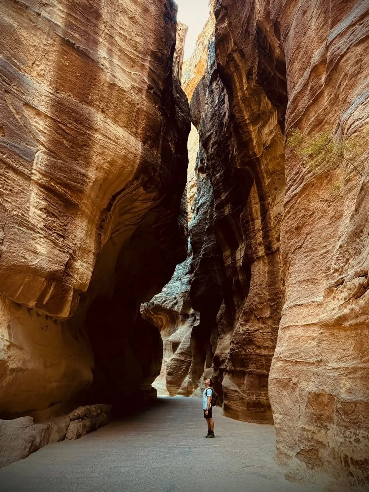 big Petra, small John
#caves