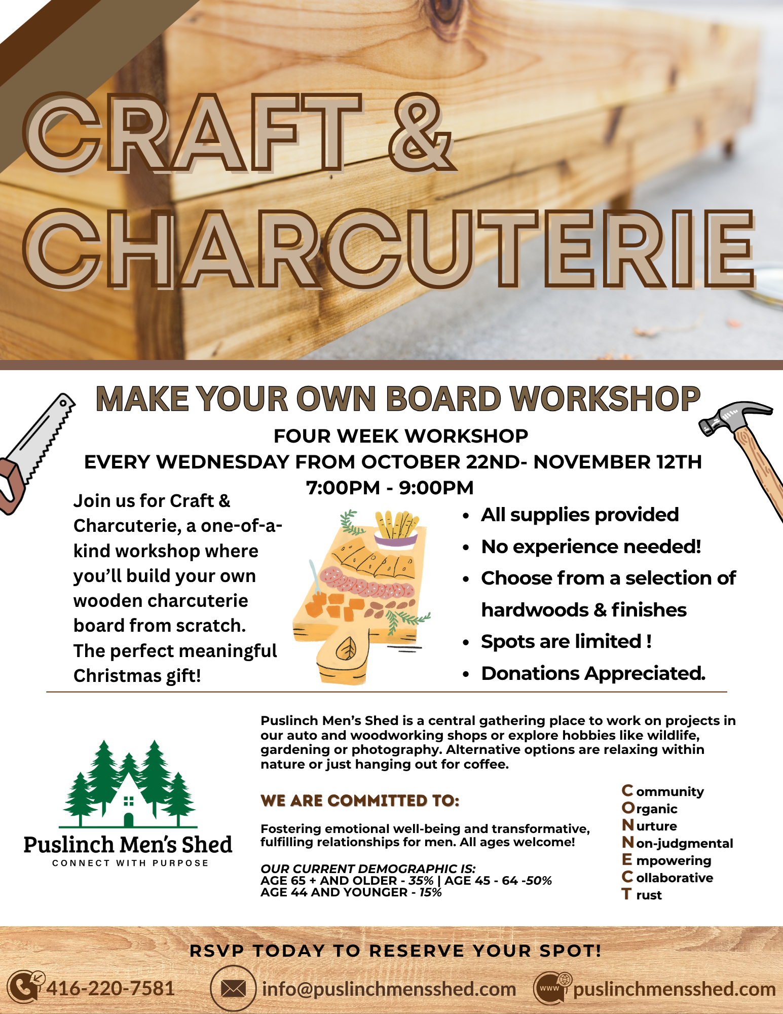 Puslinch Men’s Shed - Craft & Charcuterie.png