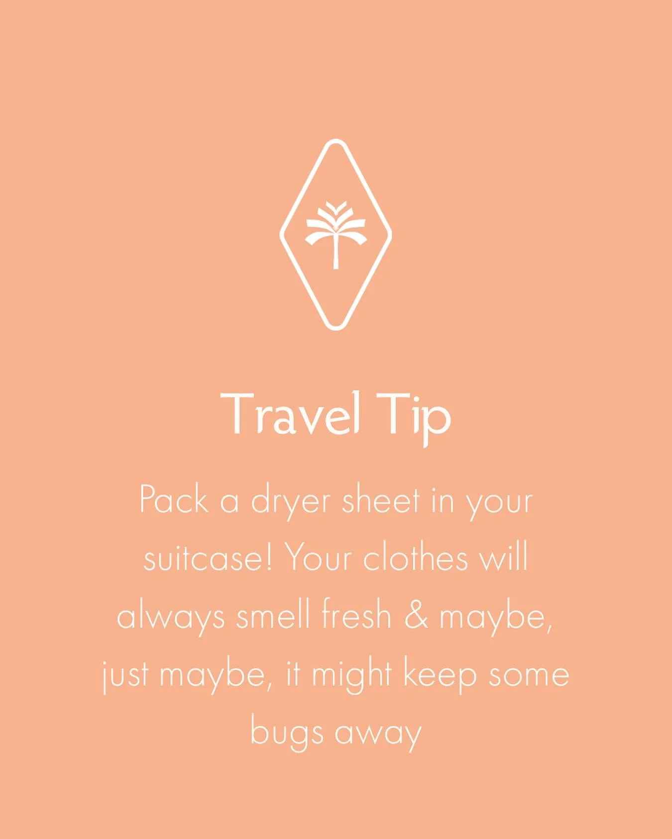 Ok, there’s no proof about keeping bugs away - but it sure doesn’t hurt! 
#FourStoriesTravel #TravelBetter #TroubleWithPurpose #TravelTips