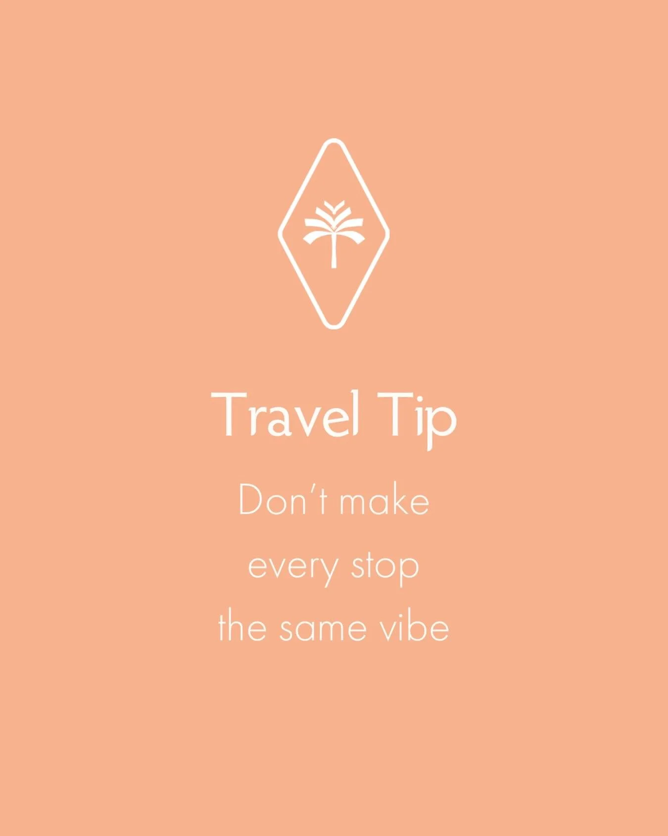When you&rsquo;re hopping between the cities or countries, don&rsquo;t make every stop the same &ldquo;vibe&rdquo;. Mix a fun city with chill resort. Have a spa day after an adventure lodge - so each chapter of your trip actually feels different and 