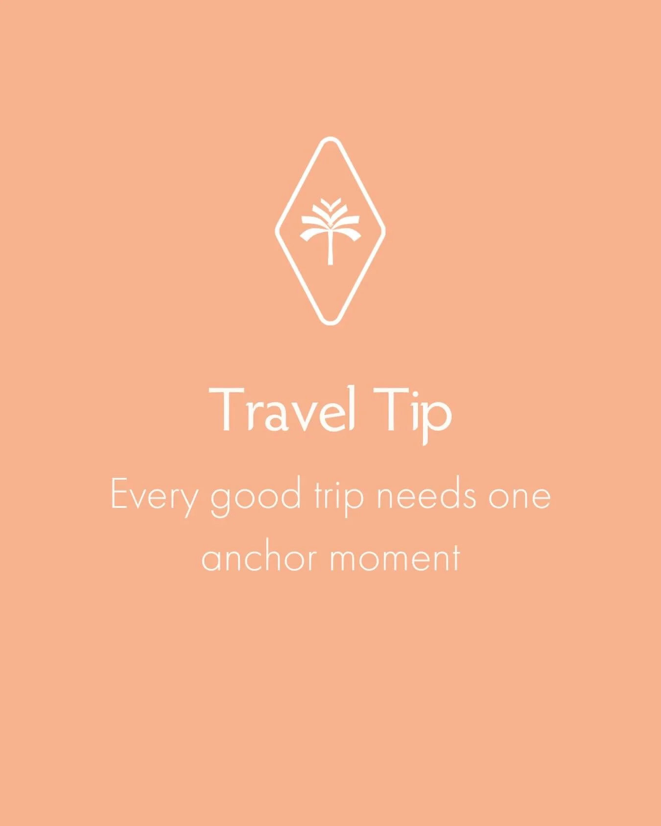 Every good trip needs one anchor moment.

That one experience you&rsquo;ll still be talking about years from now. The sunset dinner on a clifftop, the private wine tasting in a centuries-old cellar, the quiet morning boat ride when the world felt lik