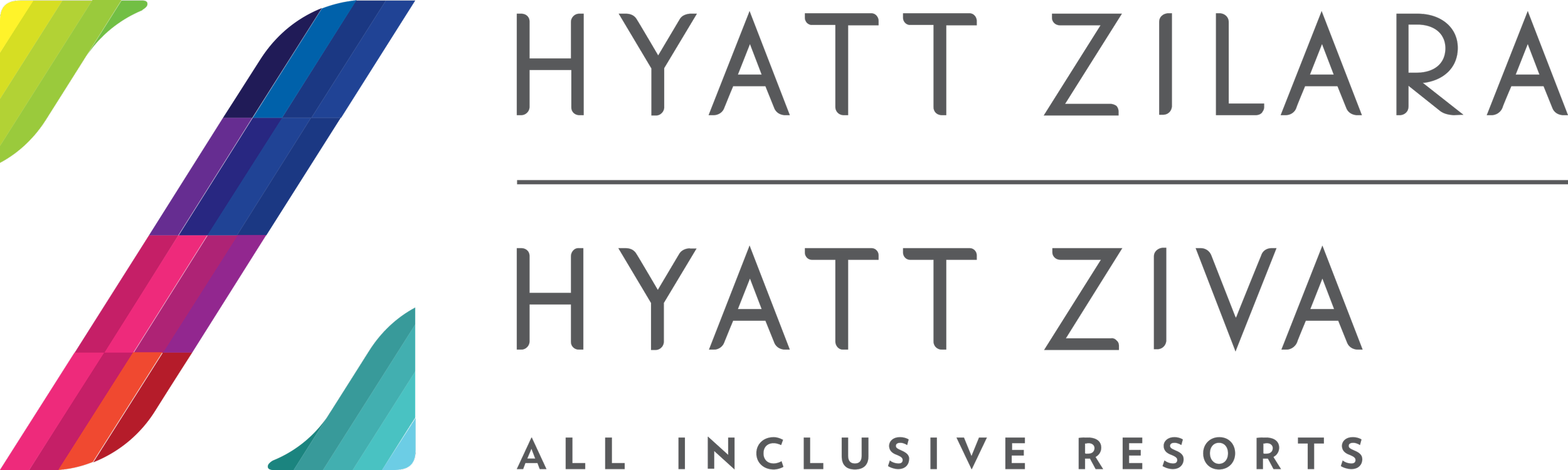 Hyatt Ziva and Hyatt Zilara Logo