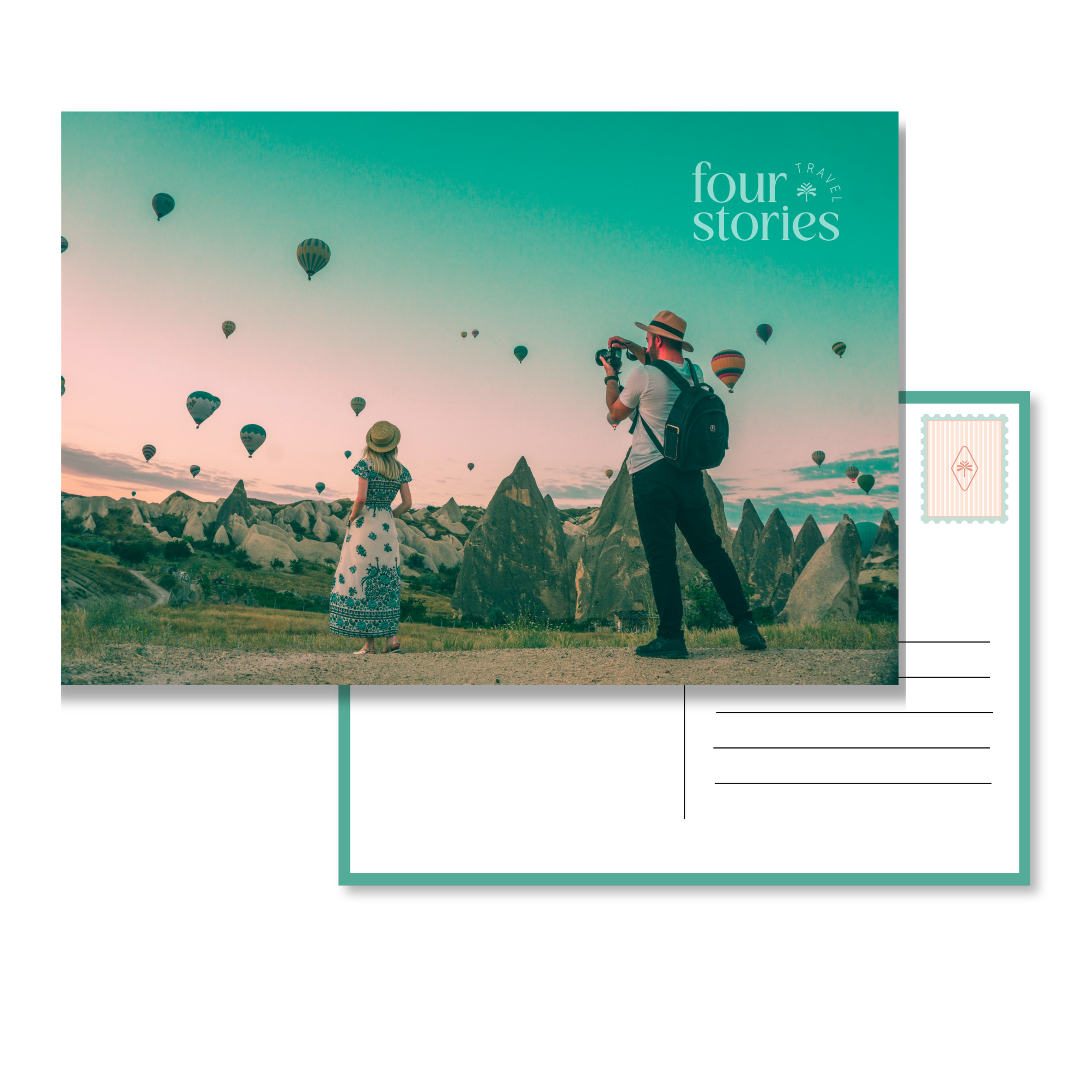 Postcard + Envelopes