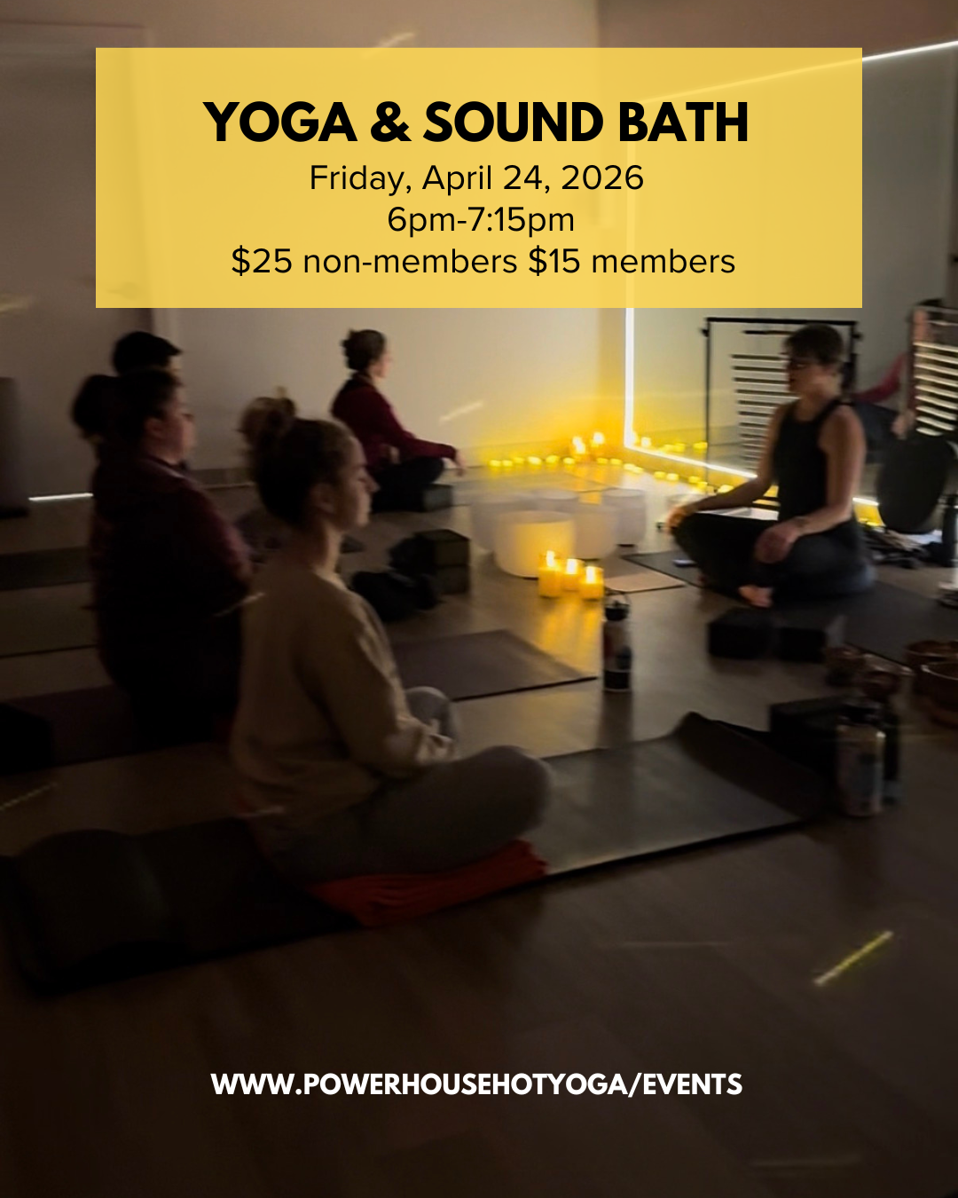 Yoga &amp; Sound Bath
