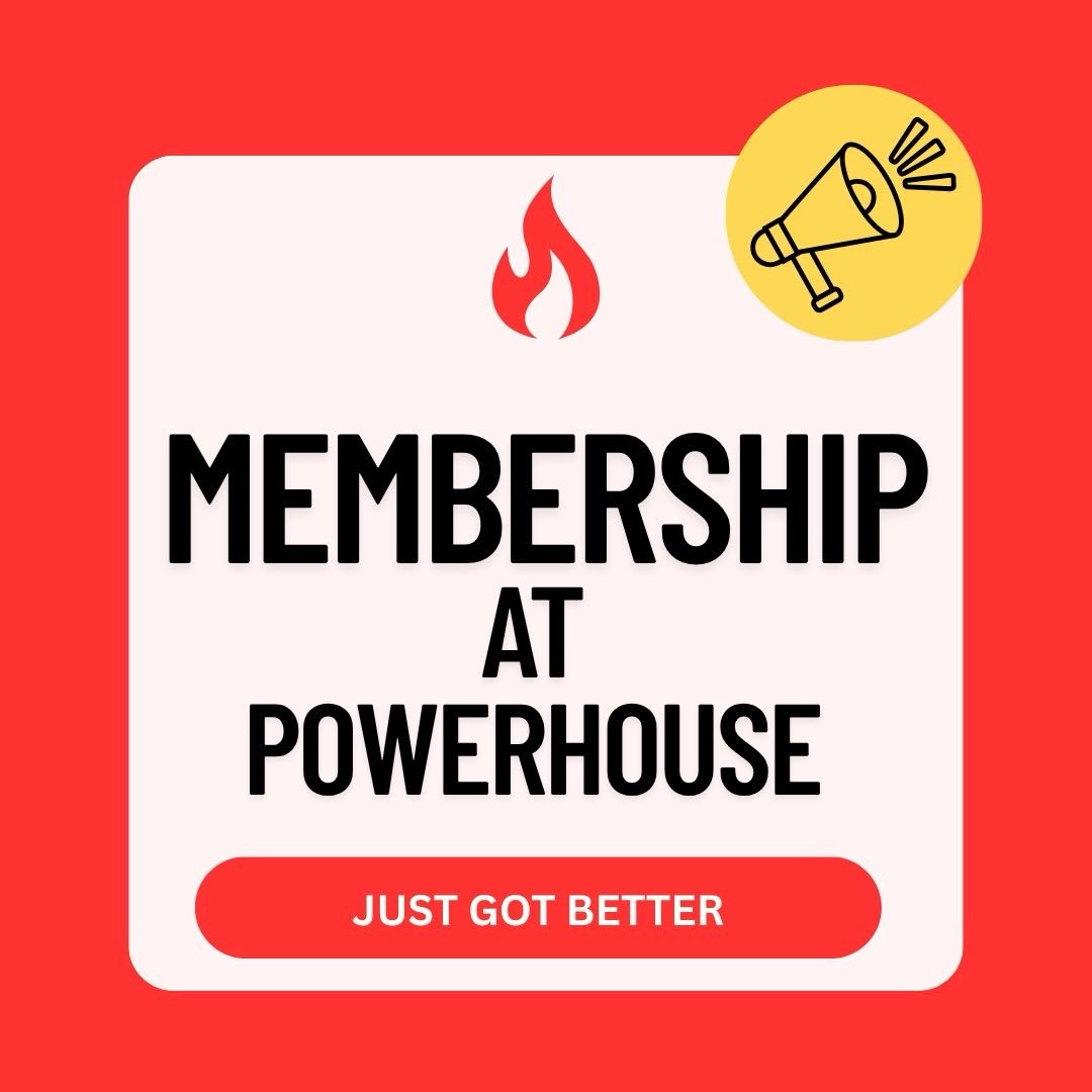 🔥 Membership just got an upgrade 🔥

We&rsquo;re not here to do basic.
We&rsquo;re here to build something you feel&mdash;on and off the mat.

Starting now, Powerhouse members get:
✨ FREE access to our summer rooftop classes
✨ More value packed into