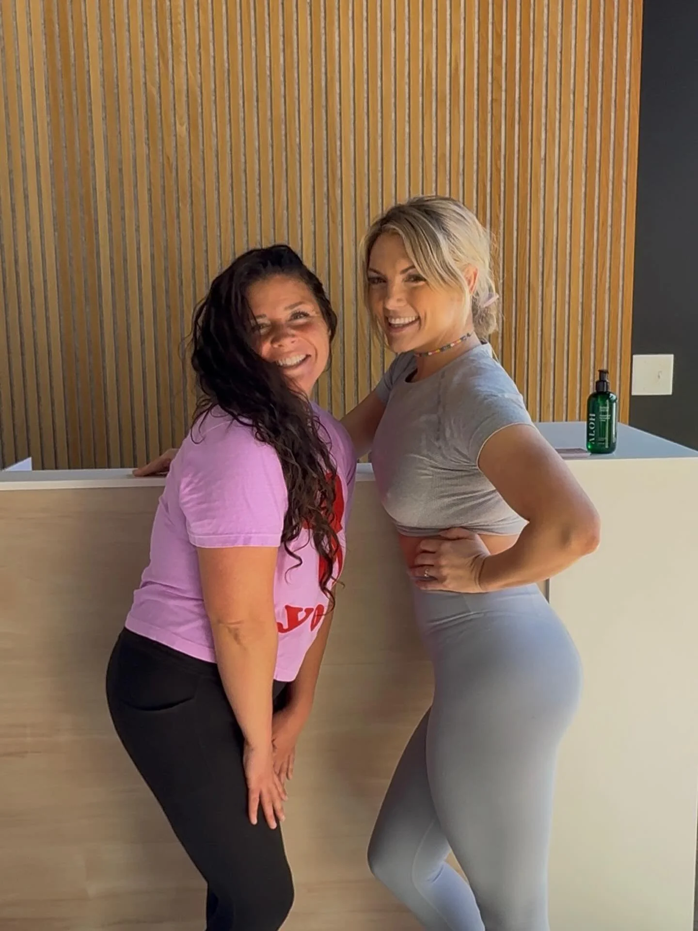 These two = ENERGY.

💥Strong. Supportive. Electric.
They&rsquo;ll lift you up, push you further, and remind you what you&rsquo;re capable of.

Come feel it for yourself with @ambertime91 and @vidya_wellness_yoga