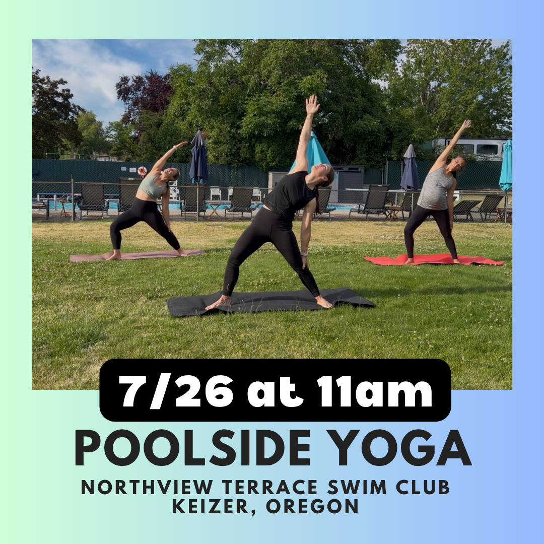 Poolside Yoga in Keizer